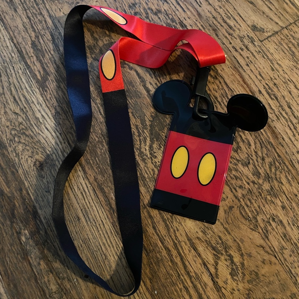 Mickey Mouse Pin Lanyard